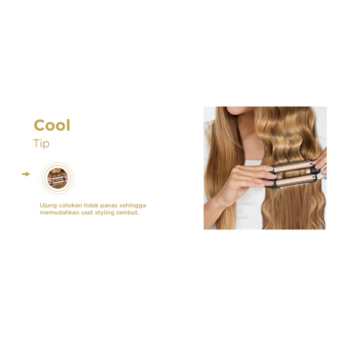 Remington Hair Styler, Catokan Wave Rambut - CI19A1-AP